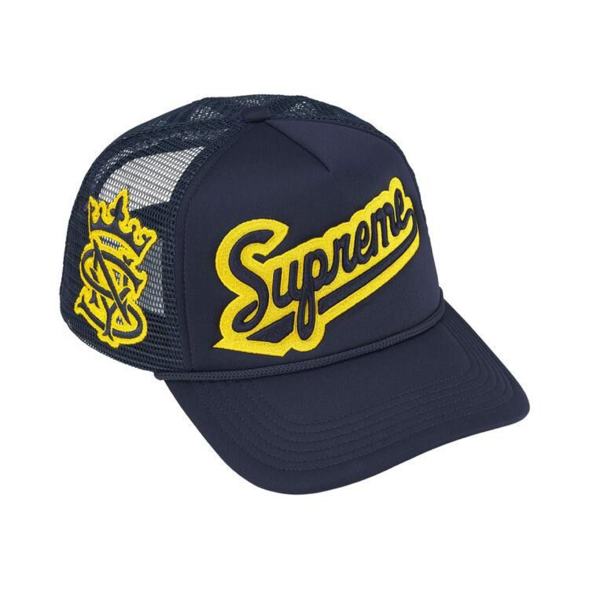 Supreme University Mesh Back 5-Panel Navy