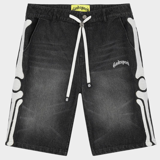 Godspeed Fémur Denim Shorts Black