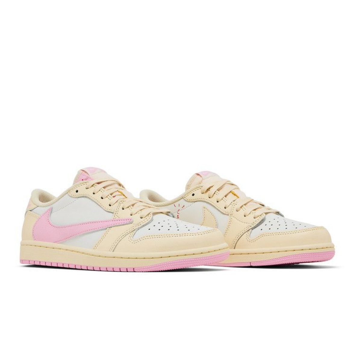 Jordan 1 Low X Travis Scott Shy Pink