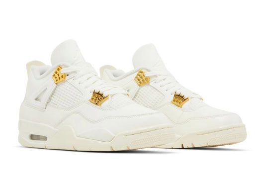 Jordan 4 Retro Metallic Gold Wmns