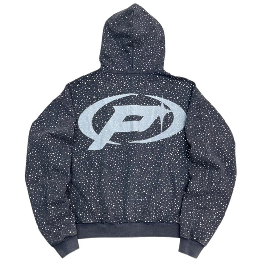 Prestige Diamond Hoodie Blue