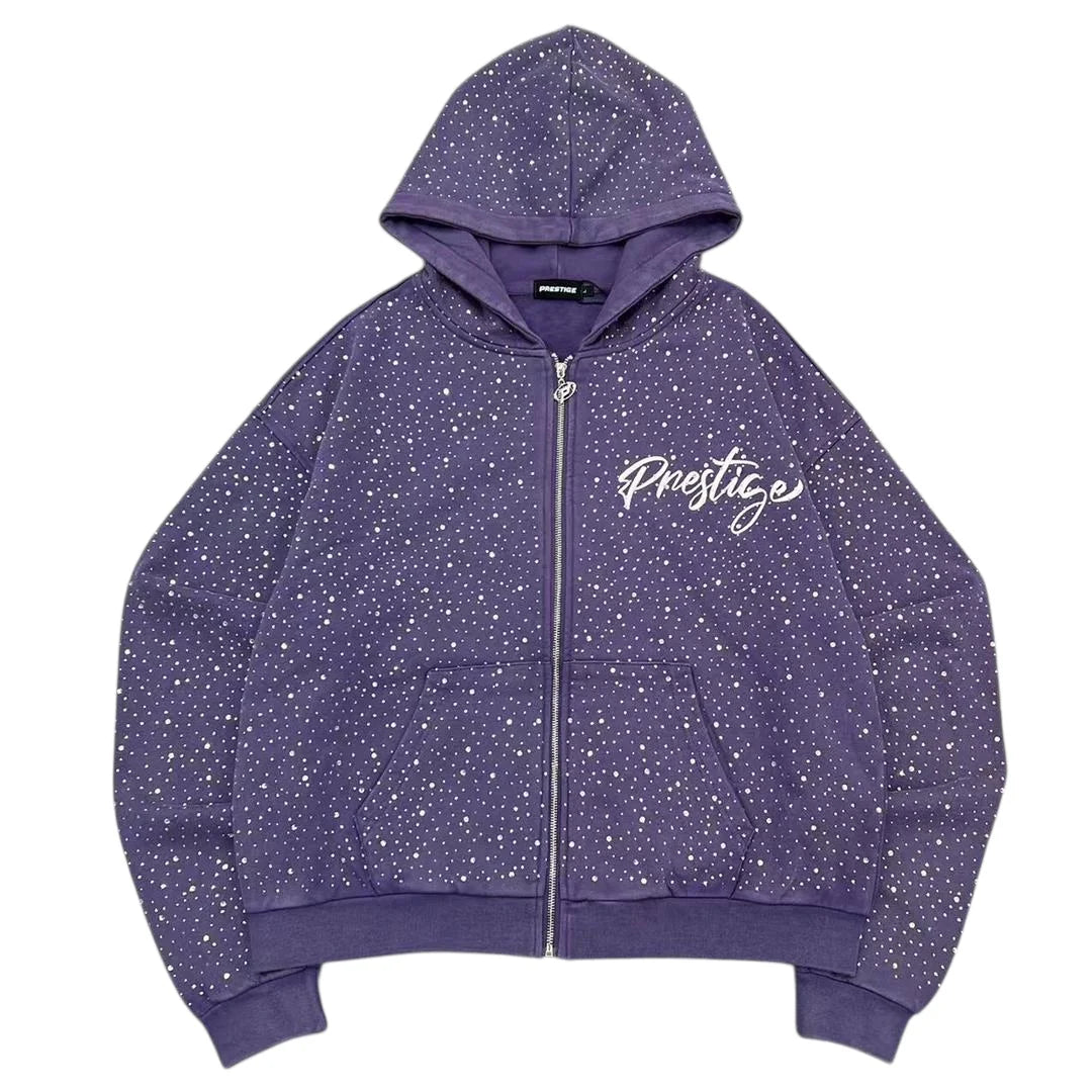 Prestige Diamond Hoodie Purple