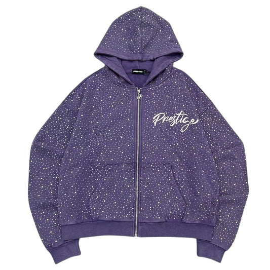 Prestige Diamond Hoodie Purple