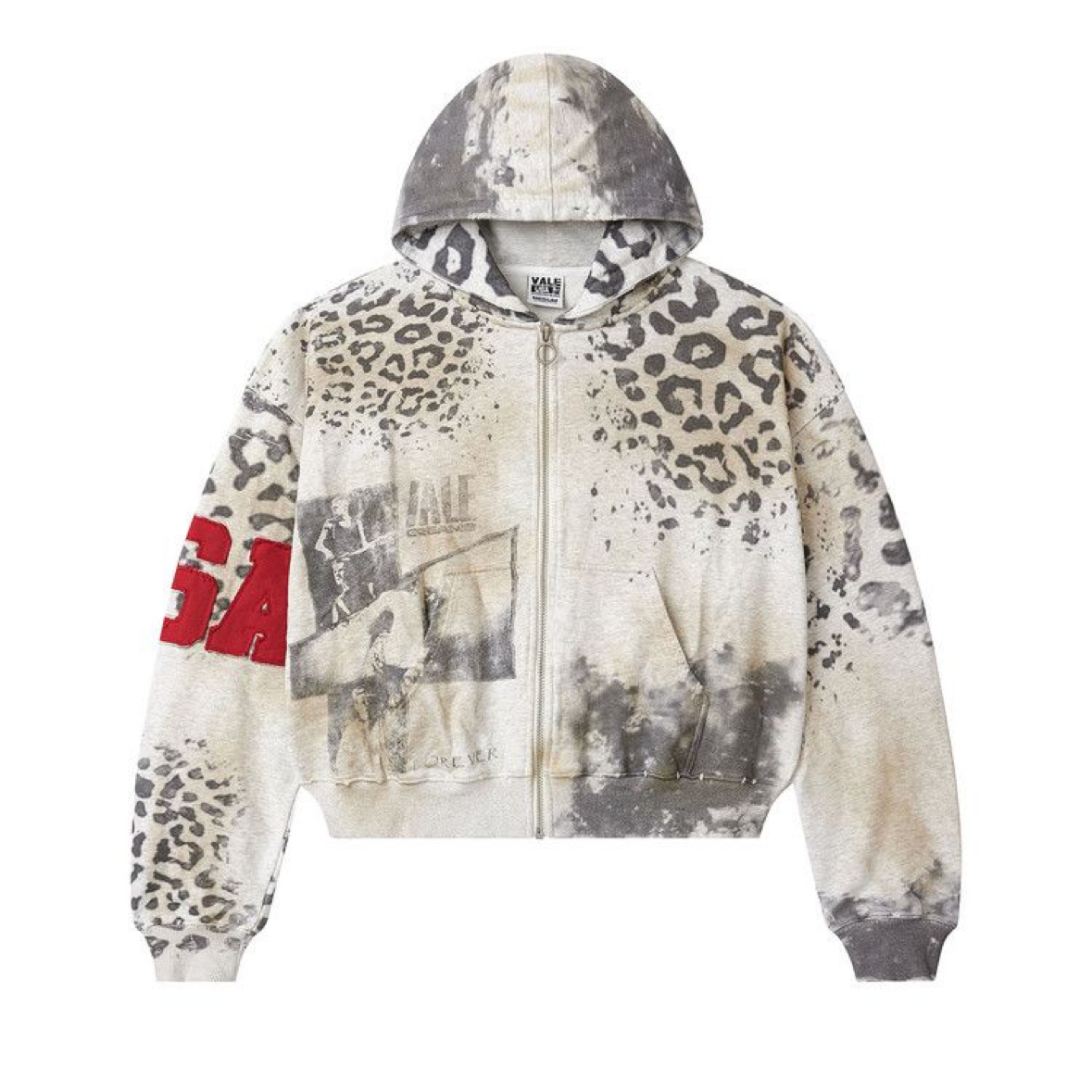 Vale Forever Cheetah Zip Up