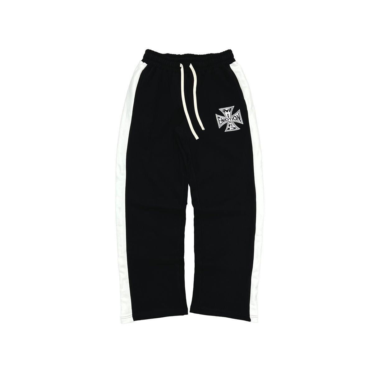 Mixed Emotion Black Quarter Pant