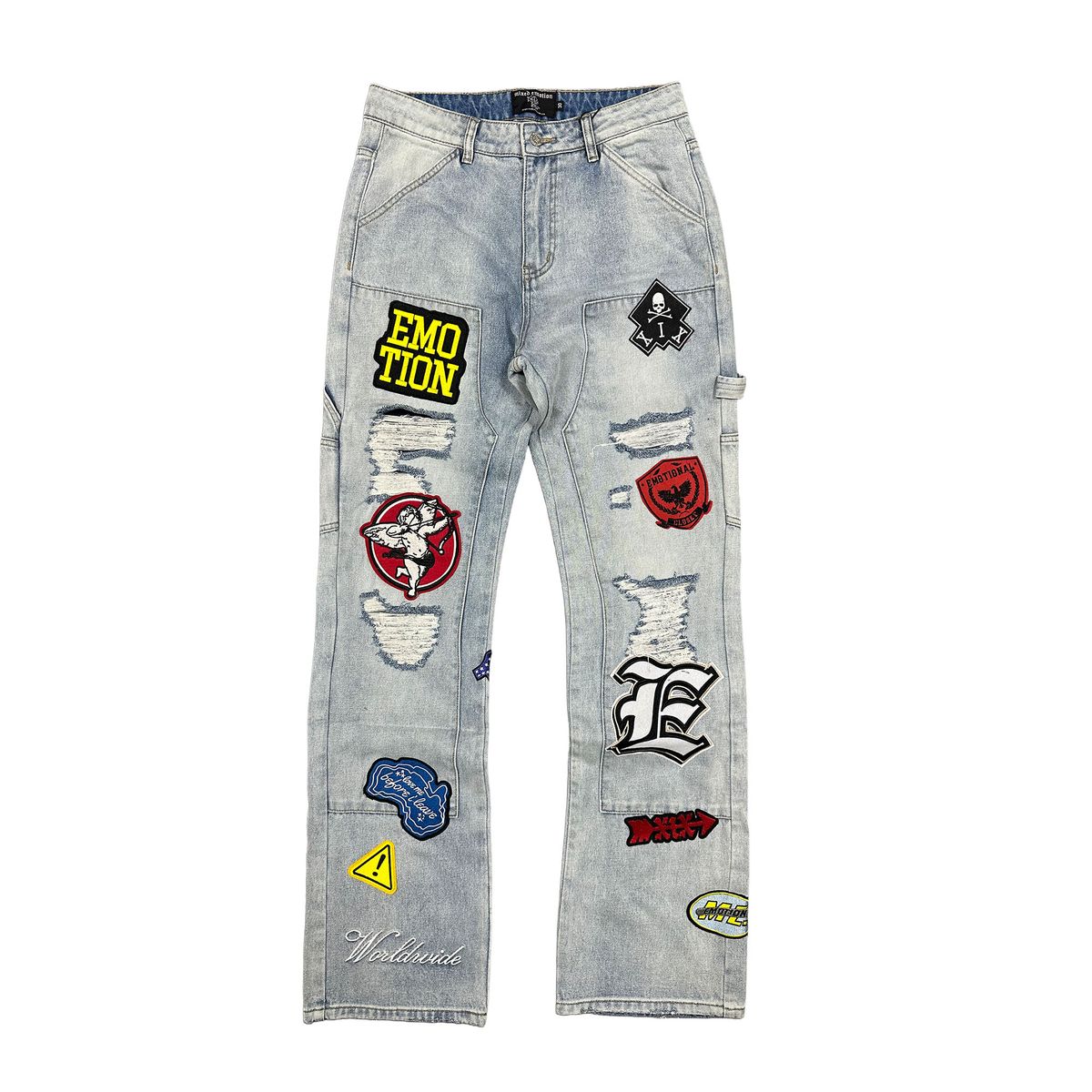 Mixed Emotion Workers Jeans