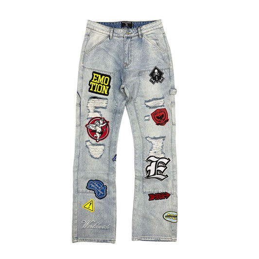 Mixed Emotion Workers Jeans