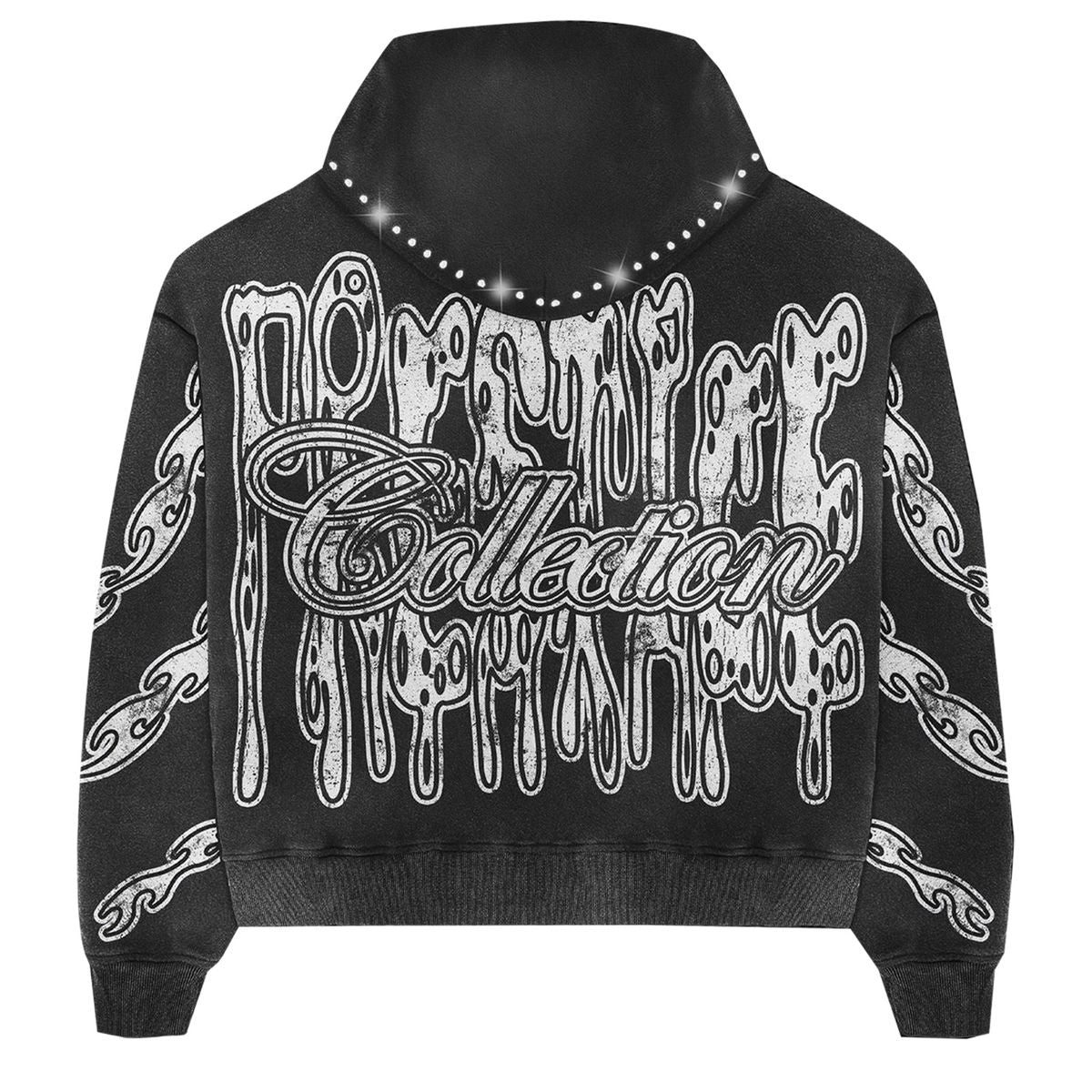 Prestige Black Drippy Hoodie
