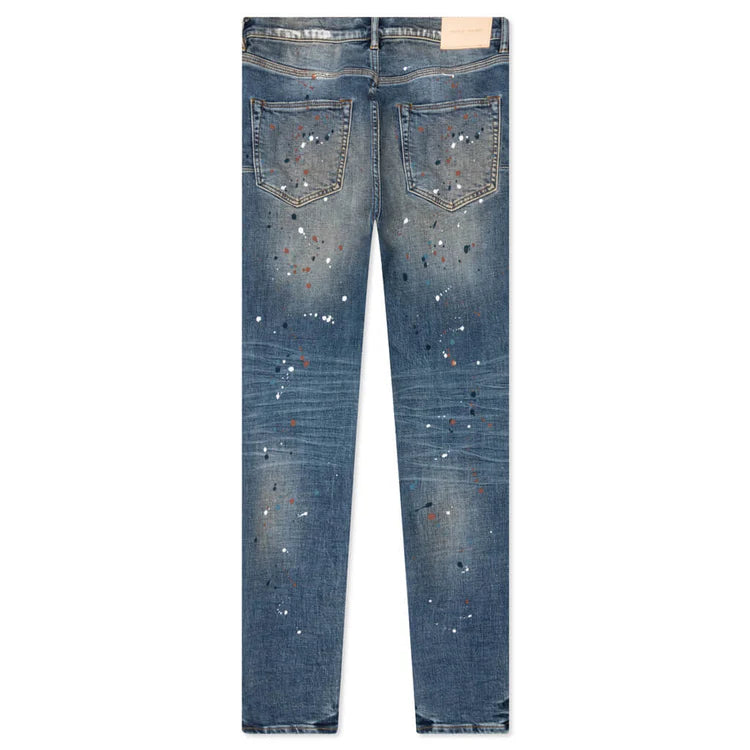 Purple Brand Jeans Indigo Paint Repair