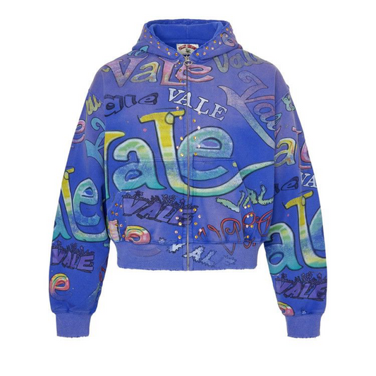 Vale Forever Iceberg Zip Up Blue