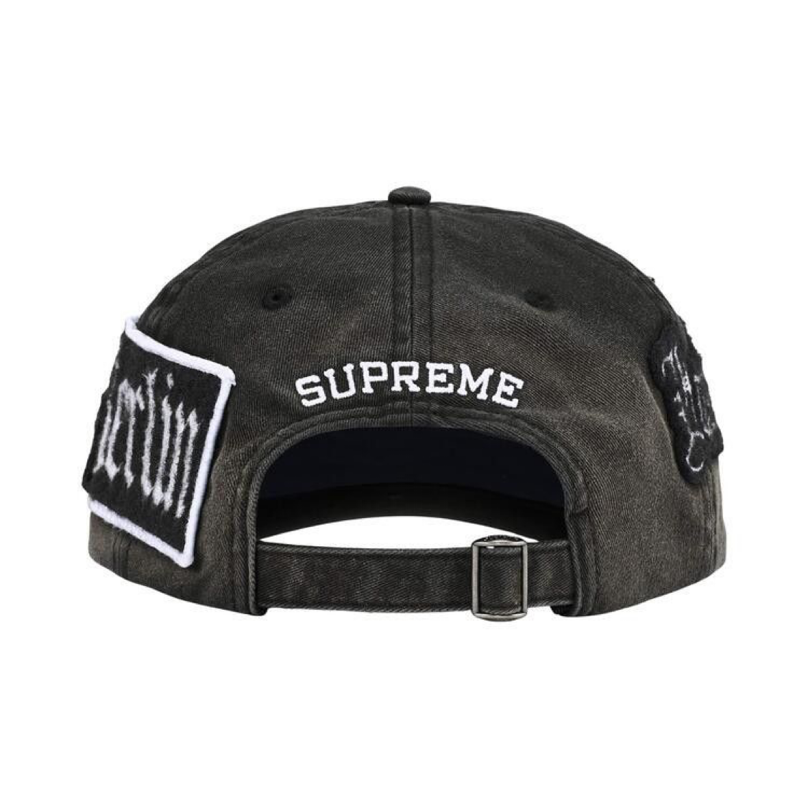 Supreme City Patches 6-Panel Hat Black