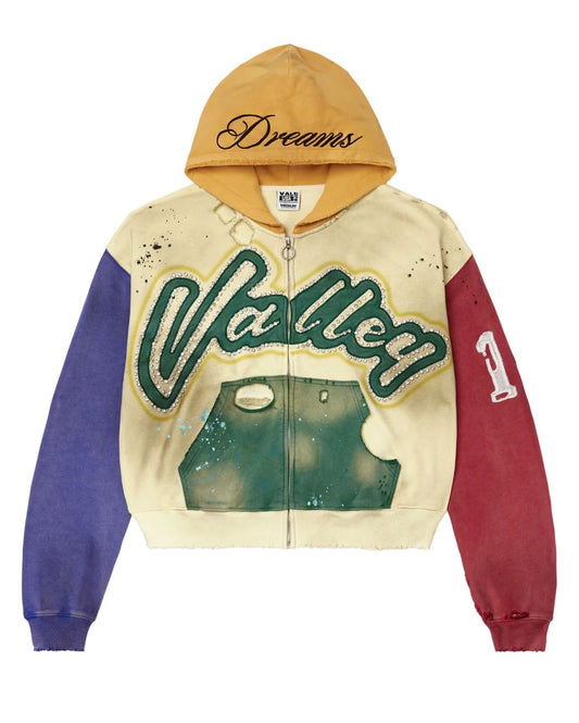 VALE FOREVER COLLAGE ZIP UP