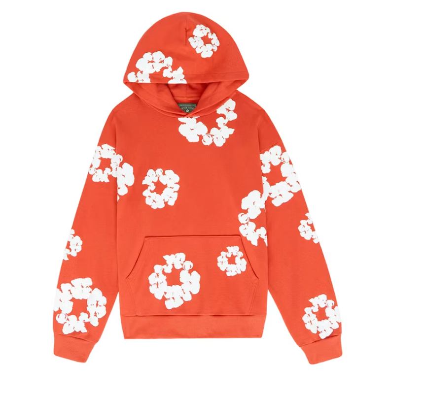 Denim Tears The cotton Wreath Sweatshirt Orange