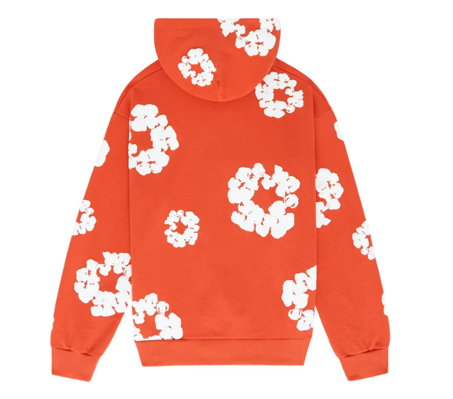 Denim Tears The cotton Wreath Sweatshirt Orange