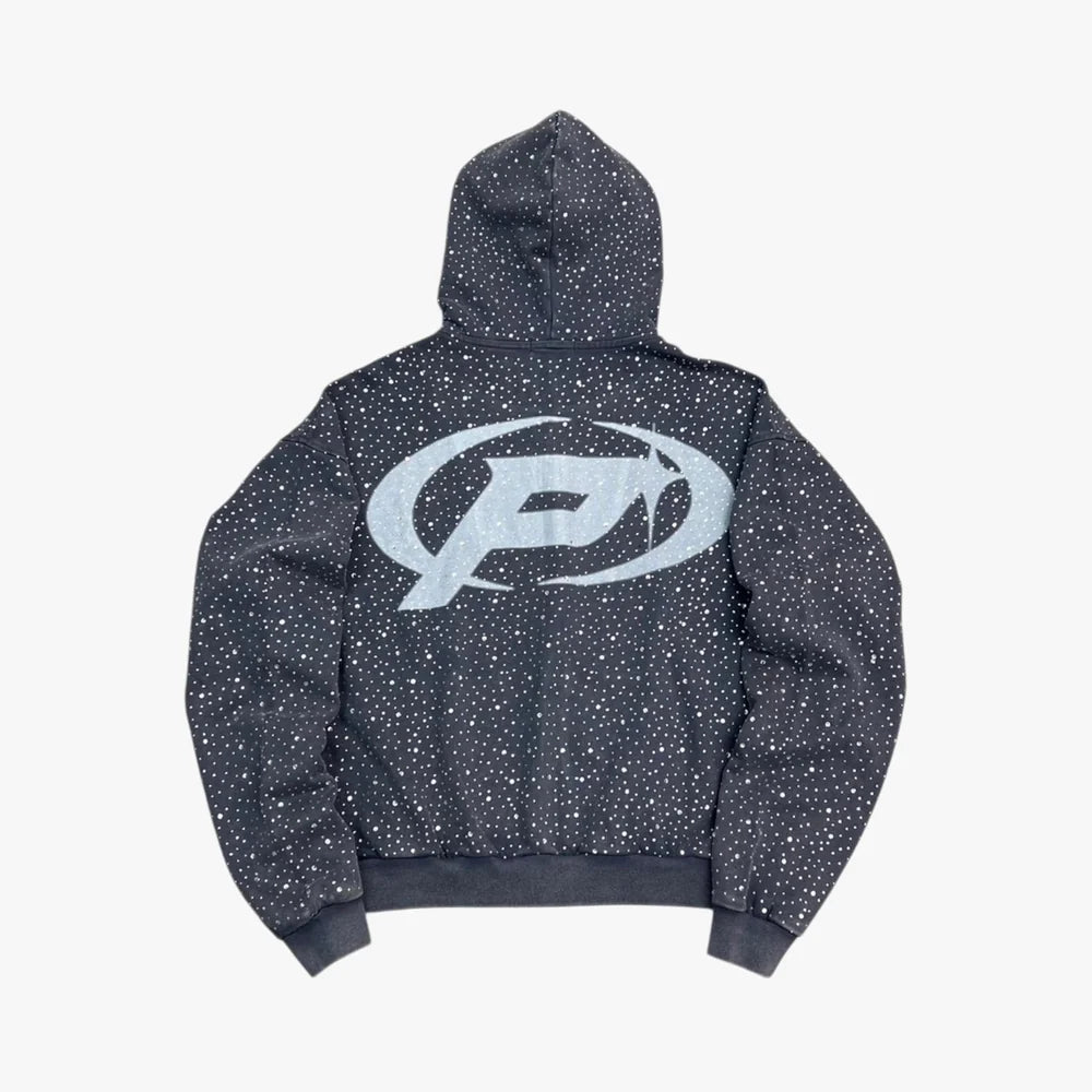 Prestige Diamond Hoodie Blue