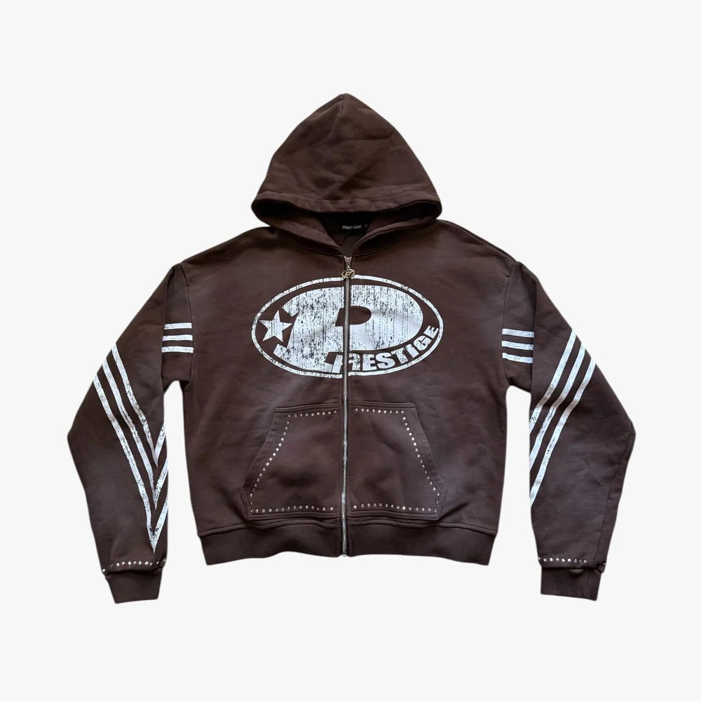 Prestige Big P Hoodie Brown