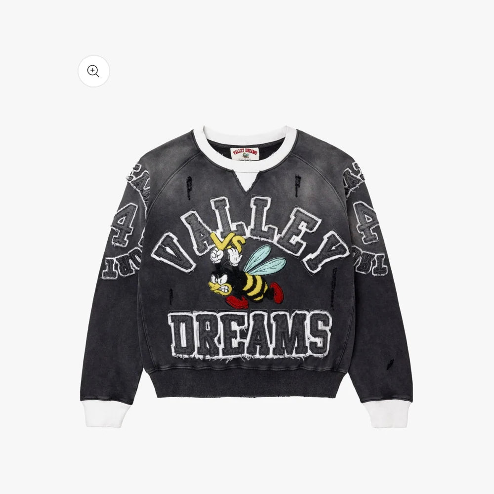 Vale Forever Insignia Crewneck Black