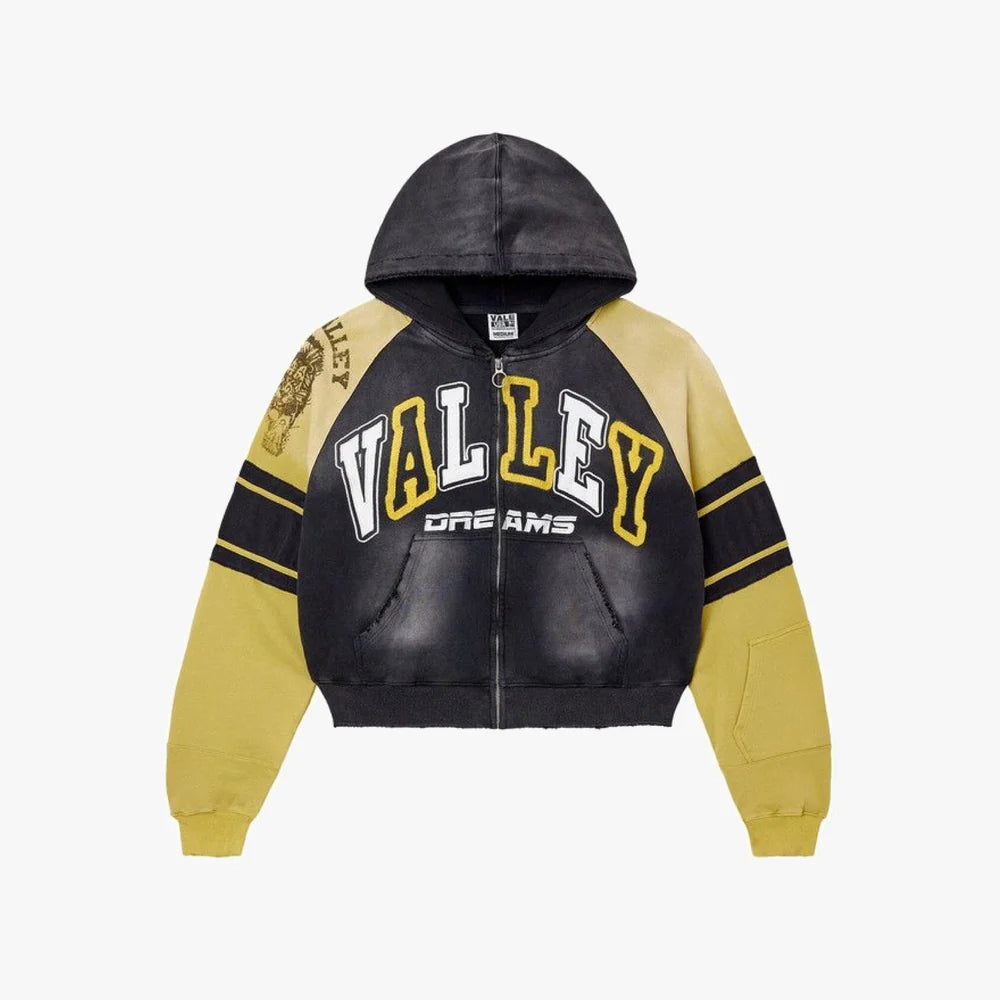 Vale Forever Lethal Zip Up 'Black/Yellow'