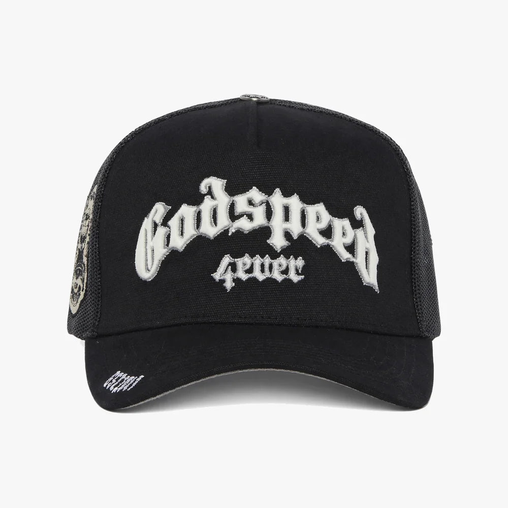 Godspeed Forever Trucker Hat OG Black
