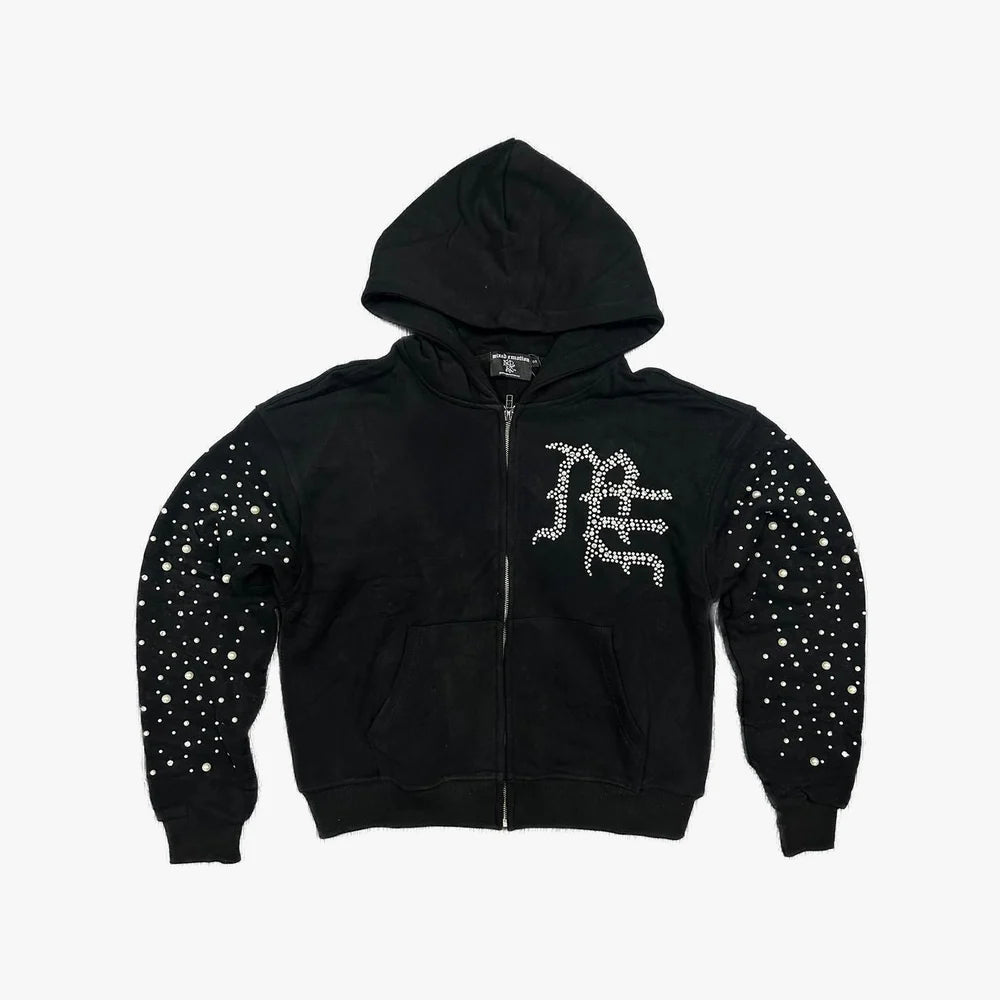 Mixed Emotion Black Pearl Hoodie