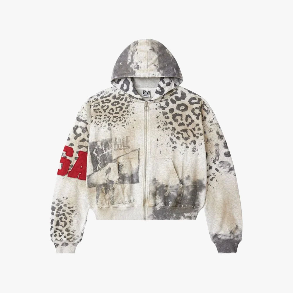 Vale Forever Cheetah Zip Up