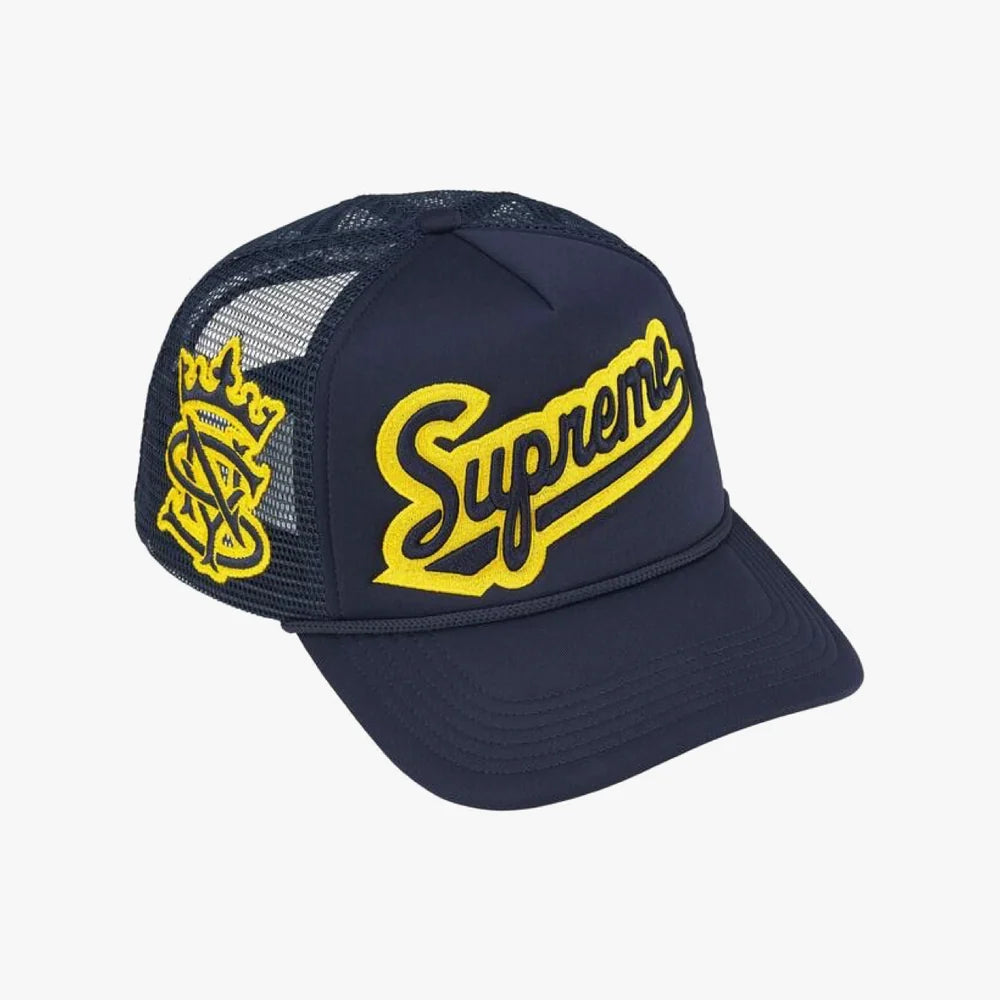 Supreme University Mesh Back 5-Panel Navy