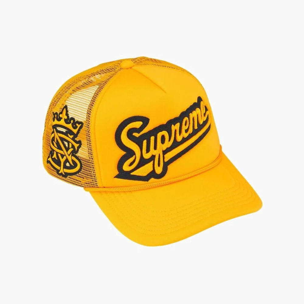 Supreme University Mesh Back 5-Panel Yellow