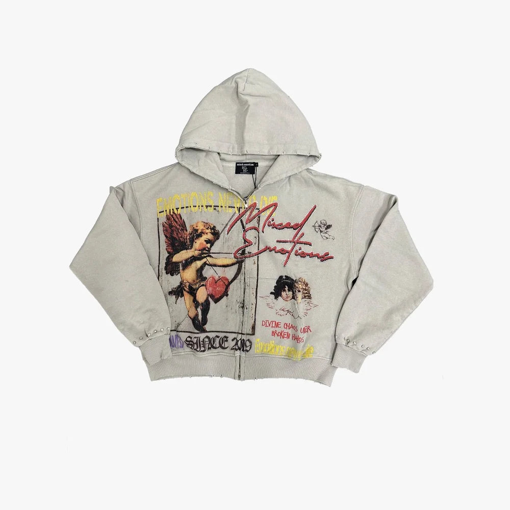Mixed Emotion Broken Halo” Hoodie