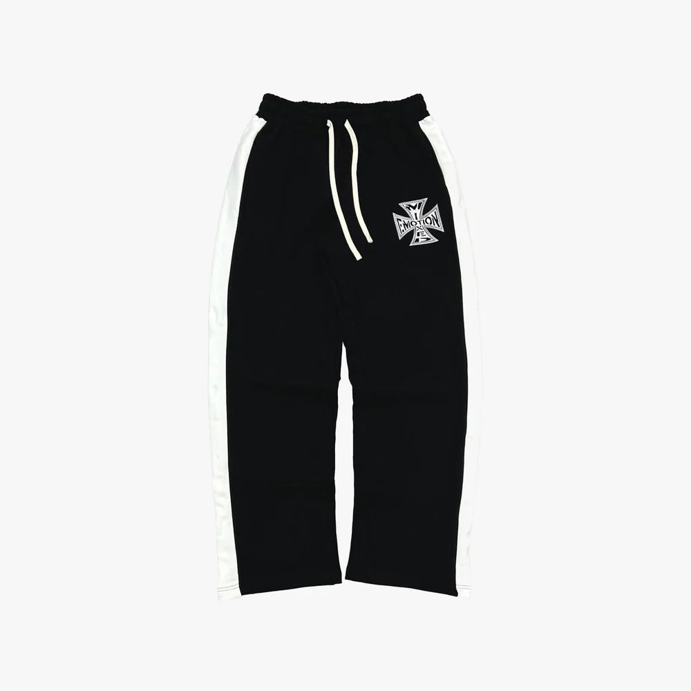 Mixed Emotion Black Quarter Pant