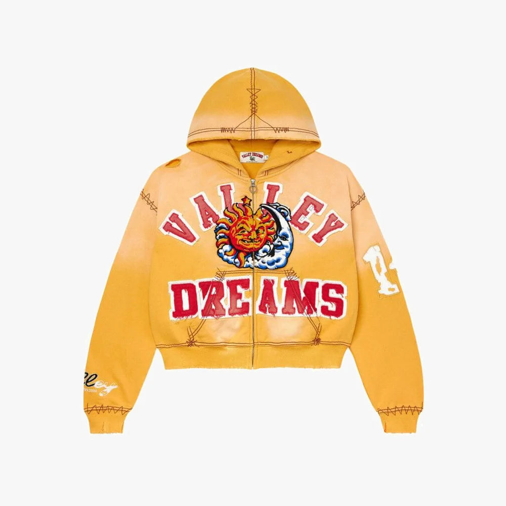 Vale Forever Sunny Zip Up 'Yellow'