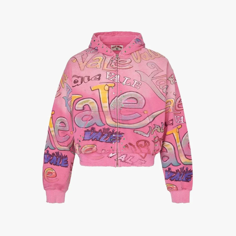 Vale Forever Bubblegum Zip Up