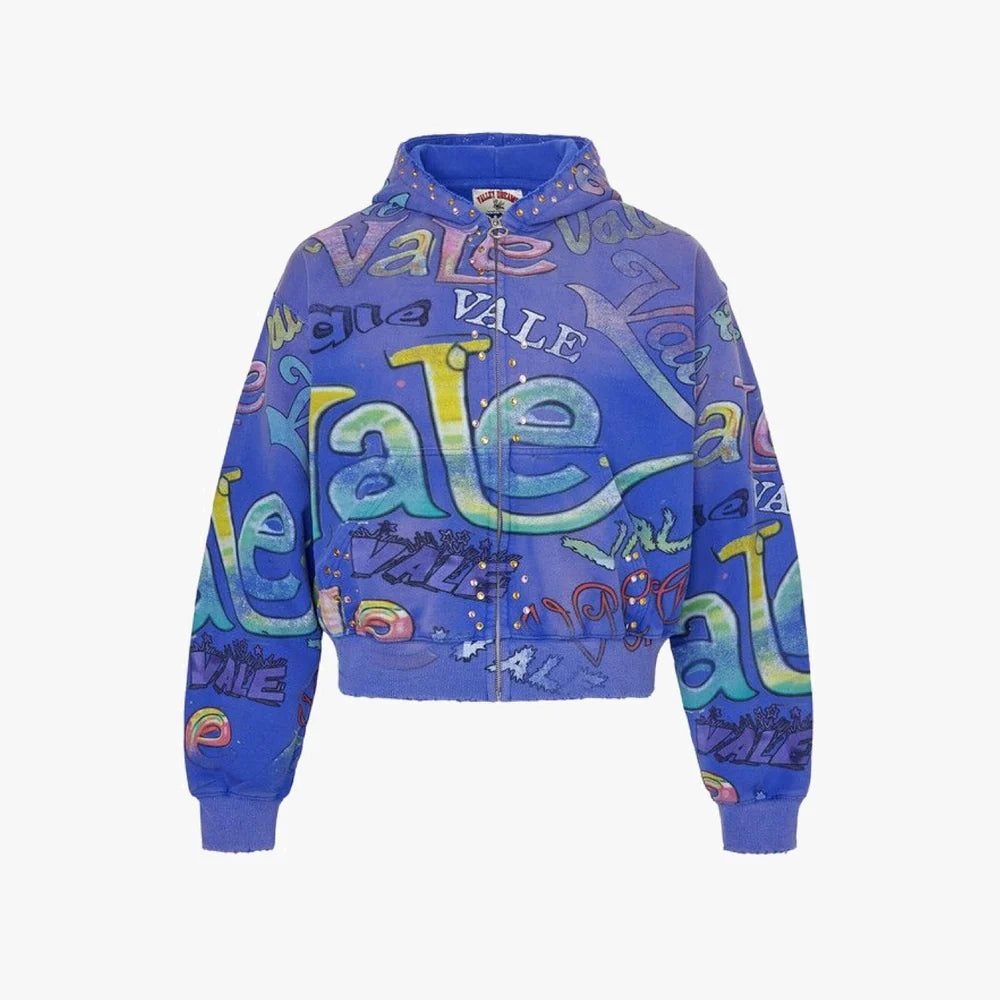 Vale Forever Iceberg Zip Up Blue