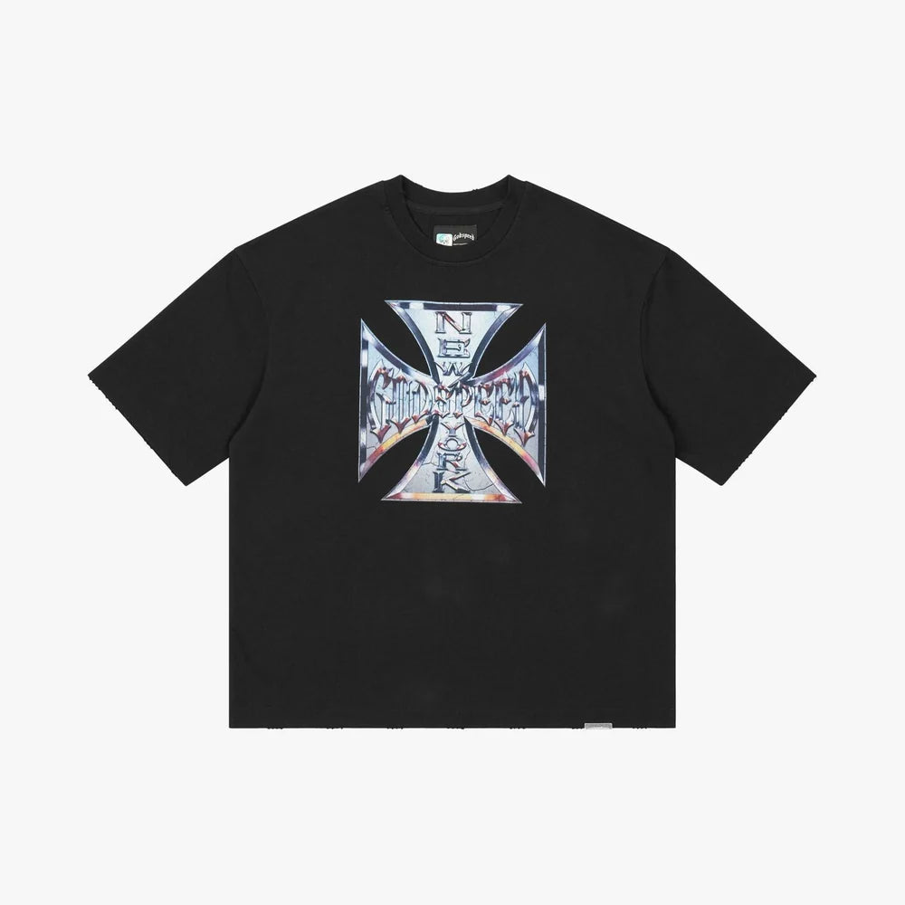 Godspeed Chrome Motto T-Shirt Black