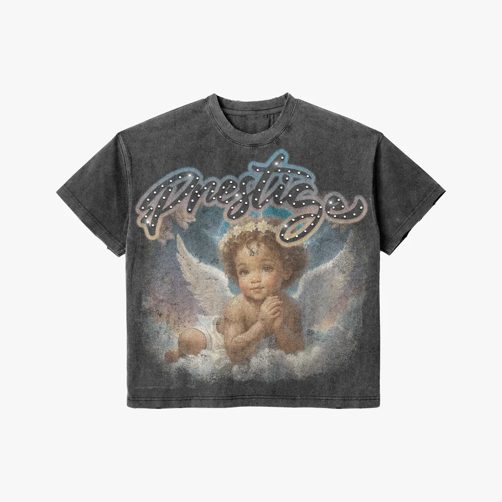 Prestige Angel Tee Black