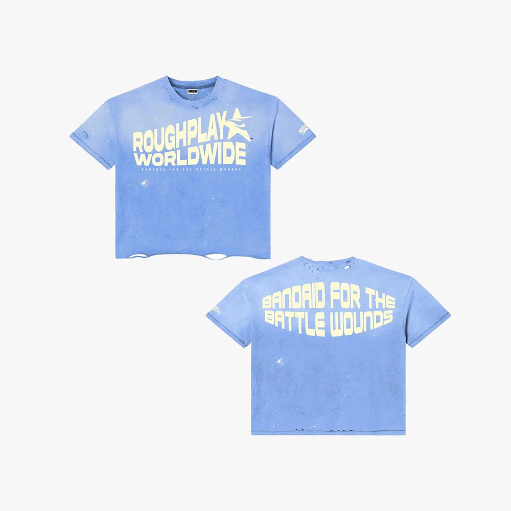 Roughplay Blue/Tan T-shirt