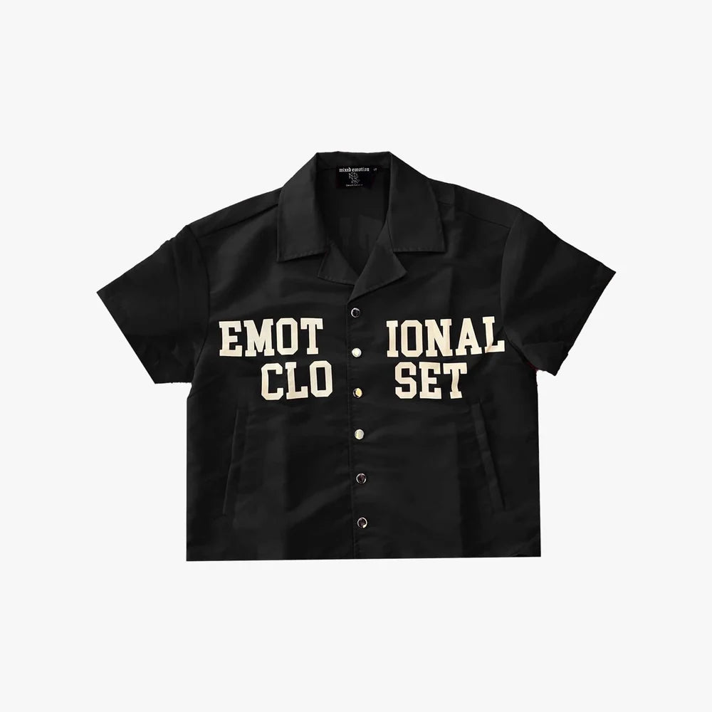 Mixed Emotion Black Backyard Nylon Set