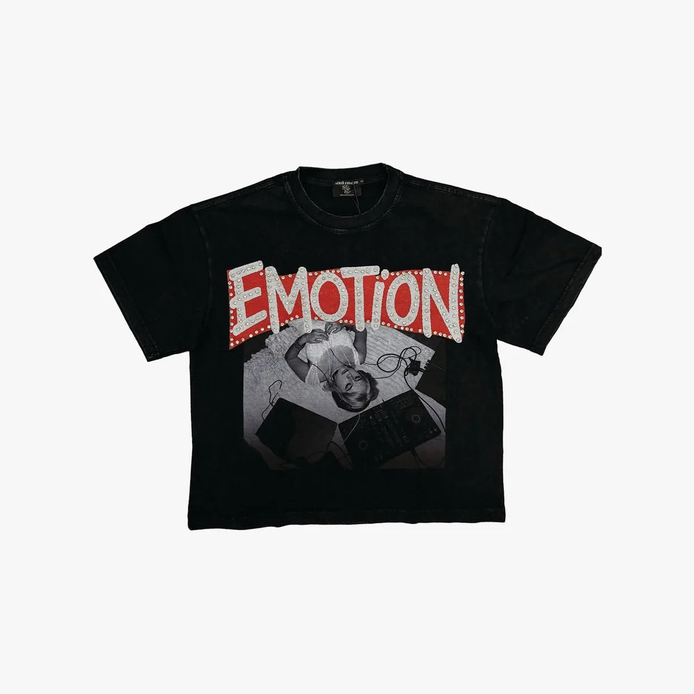 Mixed Emotion Tunes Black Tee