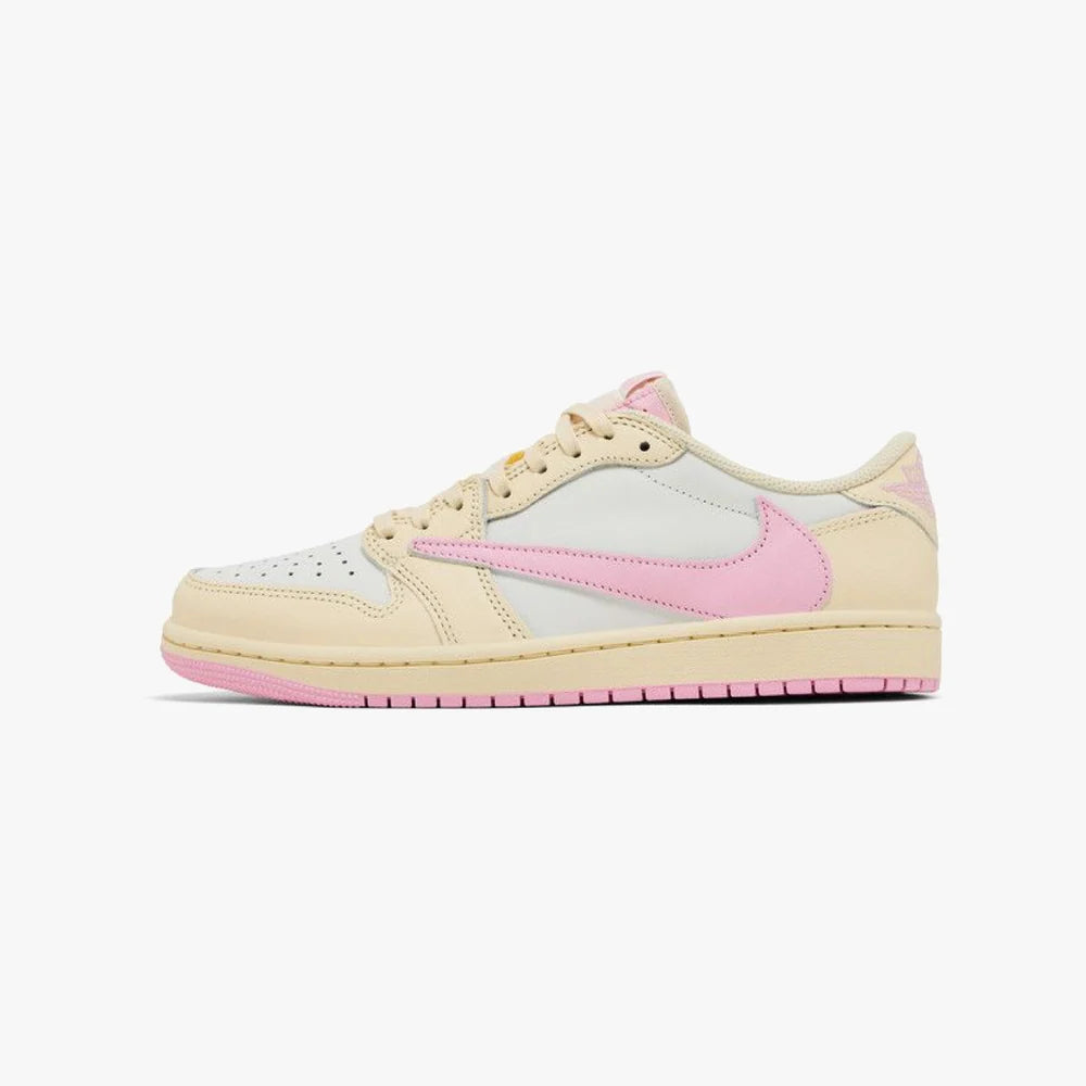 Jordan 1 Low X Travis Scott Shy Pink