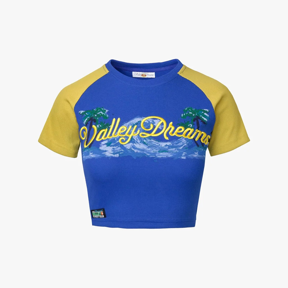 Vale Forever Wavy Tee Femme Bluey