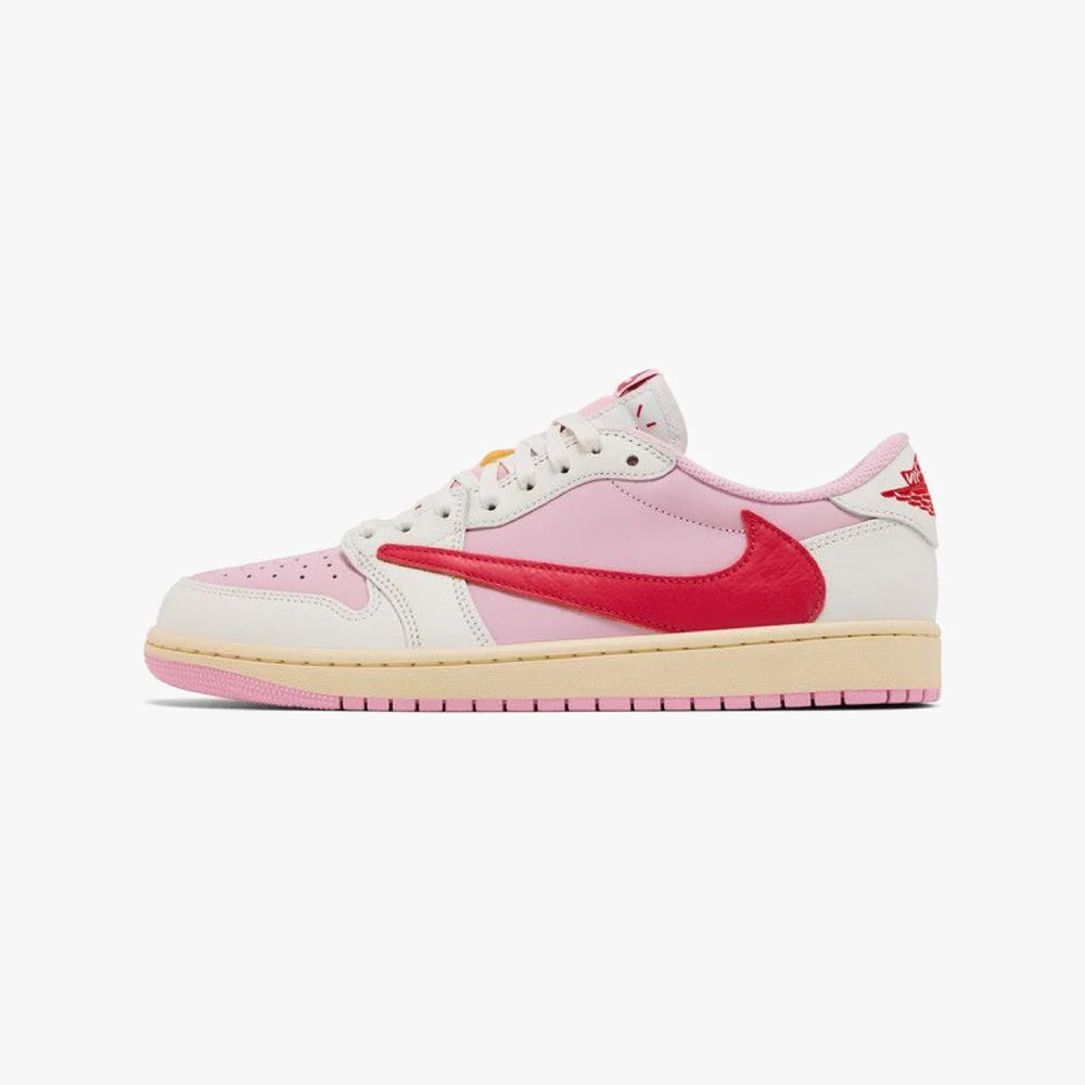 Jordan 1 Low X Travis Scott Sail Tropical Pink