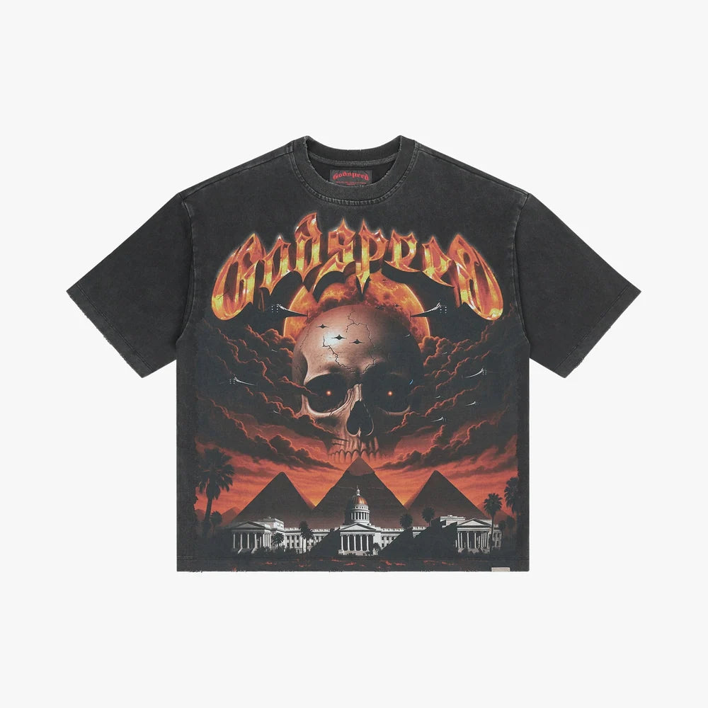 Godspeed Echoes of Empires T-Shirt Black