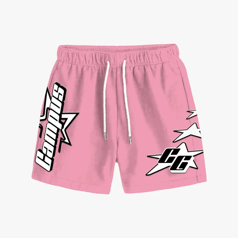 Campus Goods All-Star Shorts Pink