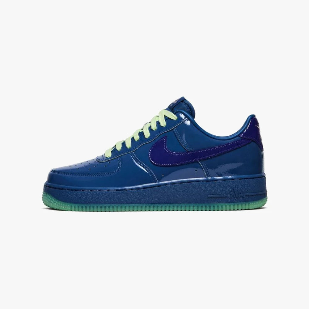 Air Force 1 Low Patent Leather Mystic Navy Grape Ice