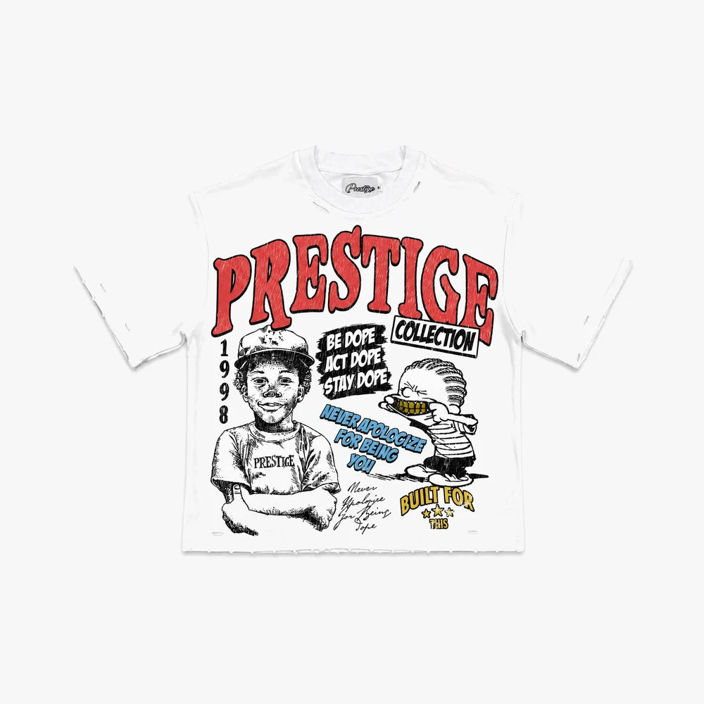 Prestige Dope White Tee