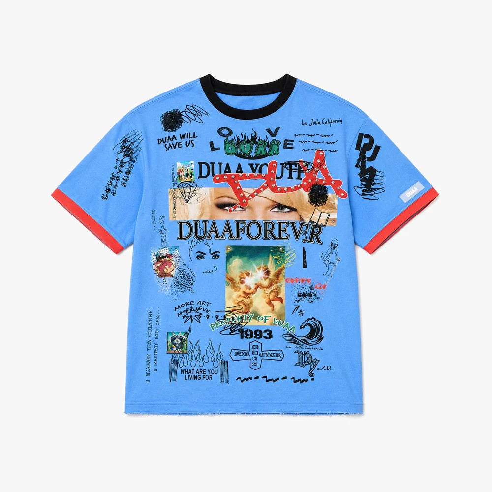 DUAA Thoughts Tee Blue