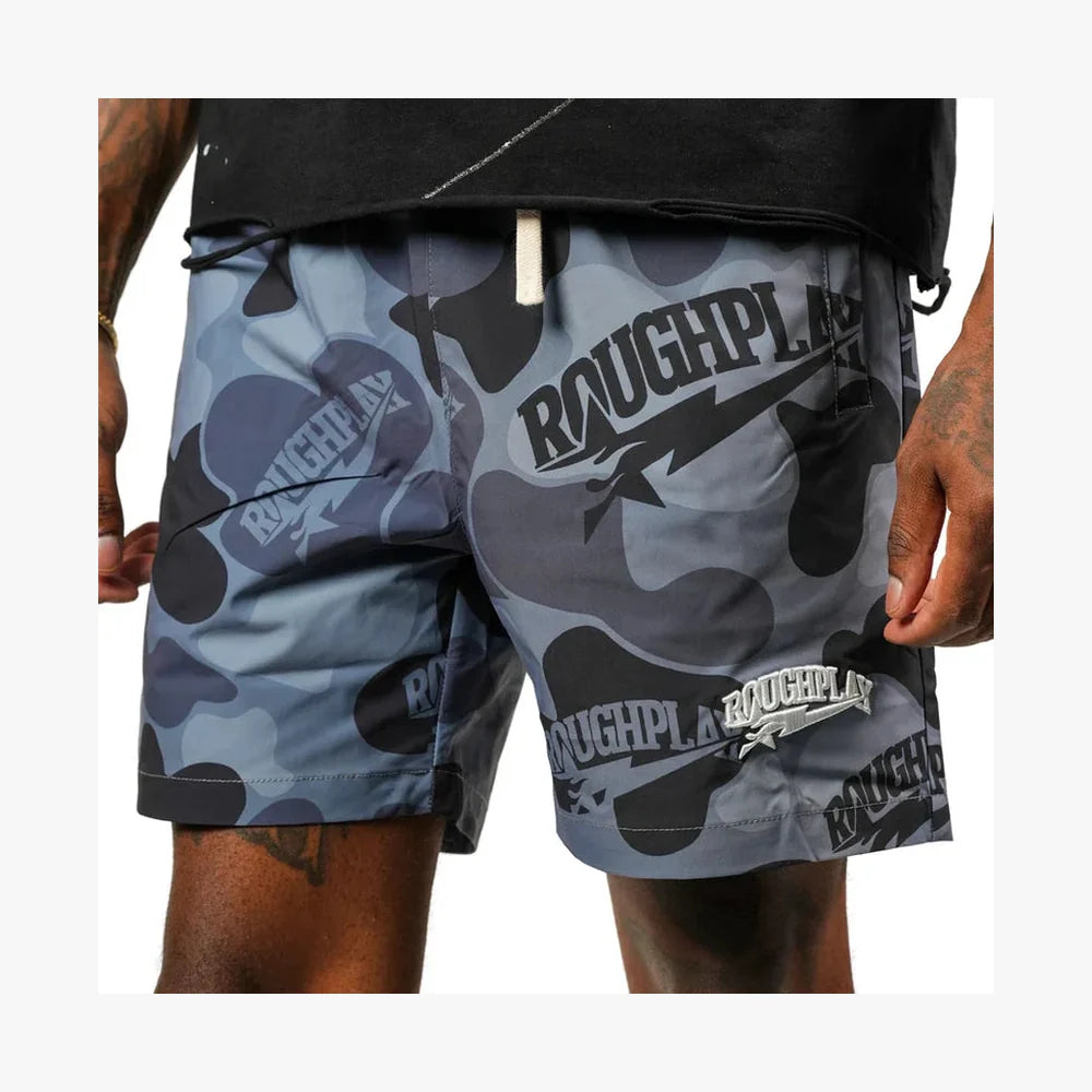 RoughPlay Camo Shorts Grey