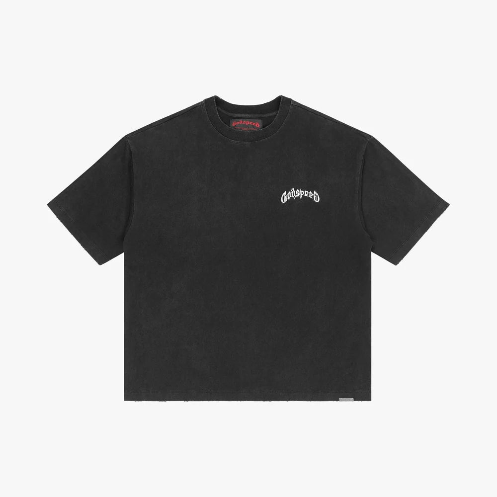 Godspeed VITAL Necessi-Tee Black White