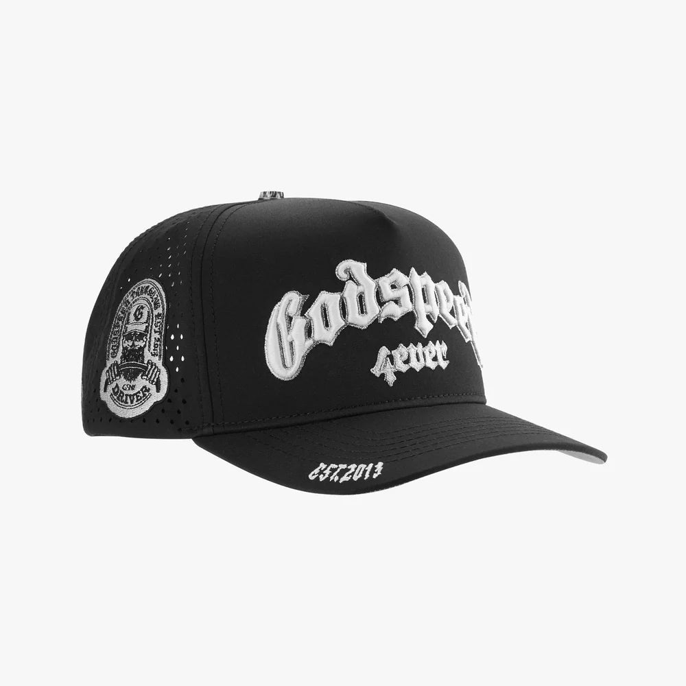 Godspeed OG Logo WaterRessit Hat Black
