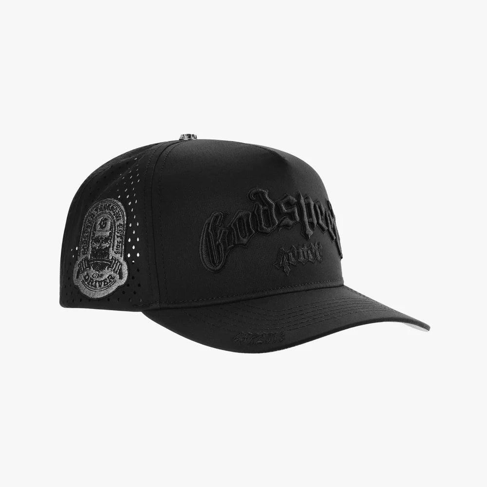 Godspeed OG Logo WaterRessit hat Stealth