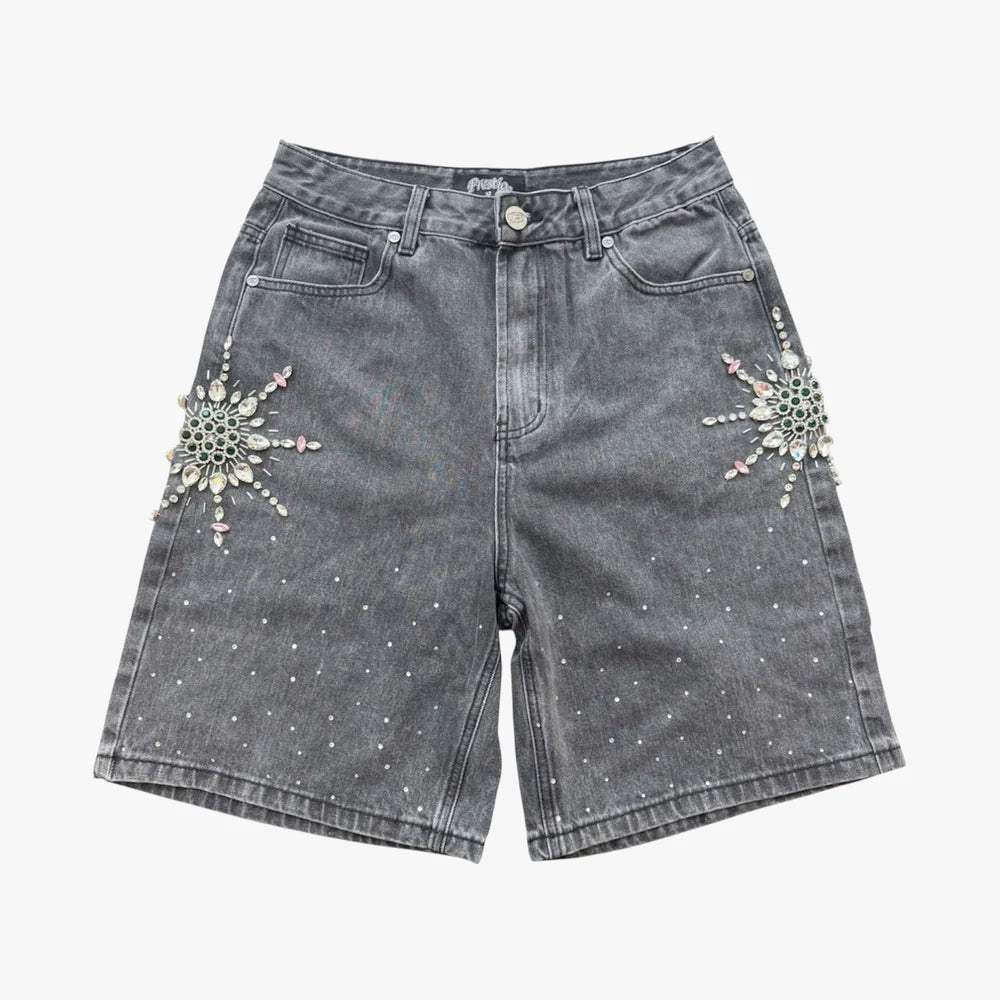 Prestige Black Emerald Jeans Shorts